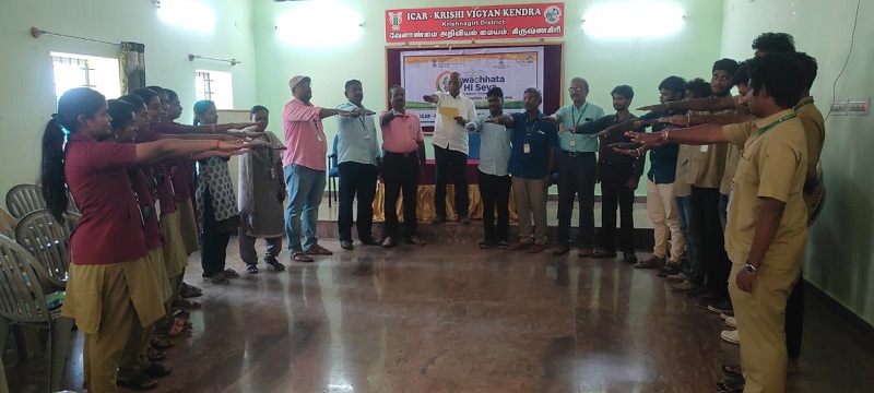 Pledge taken on cleanliness